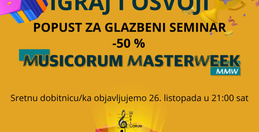 [MMW 7.] Igraj i osvoji mjesto na seminaru